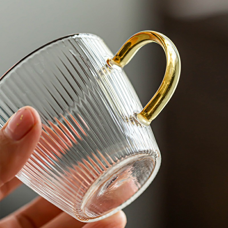 Ly cốc tách trà thủy tinh